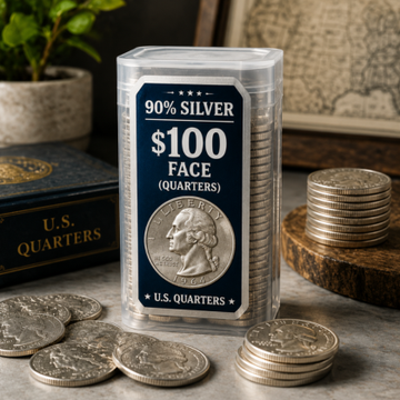 90% Silver — $100 Face (Quarters)